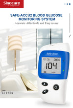 Load image into Gallery viewer, Glucometer - Diabetes Glucose Meter Kit