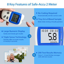 Load image into Gallery viewer, Glucometer - Diabetes Glucose Meter Kit
